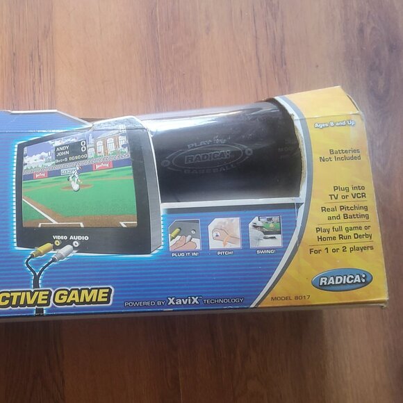 VINTAGE PLUG N PLAY TV BASEBALL GAME BY RADICA - Picture 2 of 10